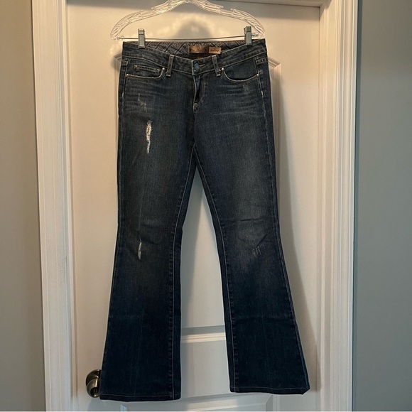 PAIGE Denim - PAIGE Laurel Canyon Low Rise Bootcut Jeans Size 27 Y2K